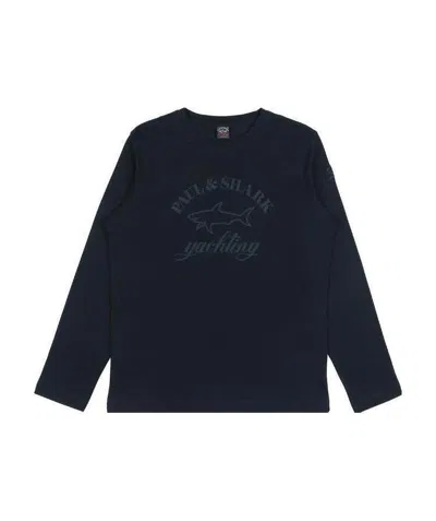 PAUL & SHARK LOGO LONG-SLEEVED T-SHIRT