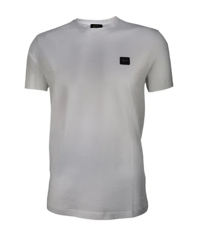 PAUL & SHARK LOGO PATCH T-SHIRT