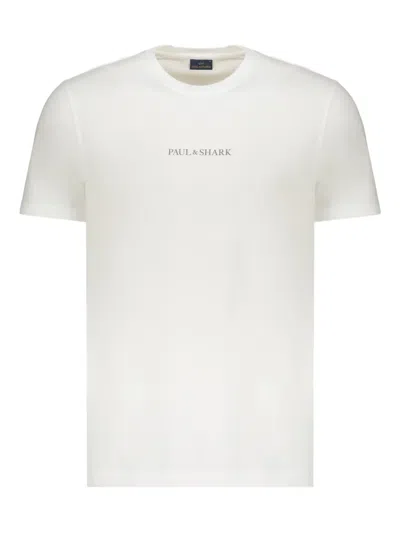 PAUL & SHARK LOGO-PRINT T-SHIRT
