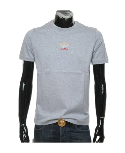 PAUL & SHARK LOGO PRINTED T-SHIRT WITH ROUND NECK