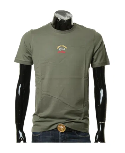 PAUL & SHARK LOGO PRINTED T-SHIRT WITH ROUND NECK