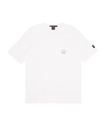 PAUL & SHARK LOGO ROUND-NECK T-SHIRT