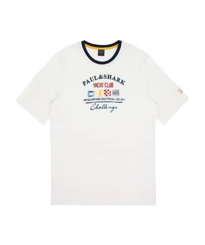 PAUL & SHARK LOGO SHORT-SLEEVED T-SHIRT