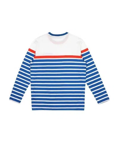 PAUL & SHARK LOGO STRIPED LONG-SLEEVED T-SHIRT