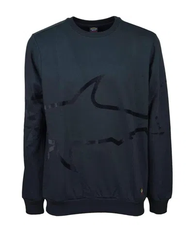 PAUL & SHARK ROUND-NECKED LOGO SWEATER