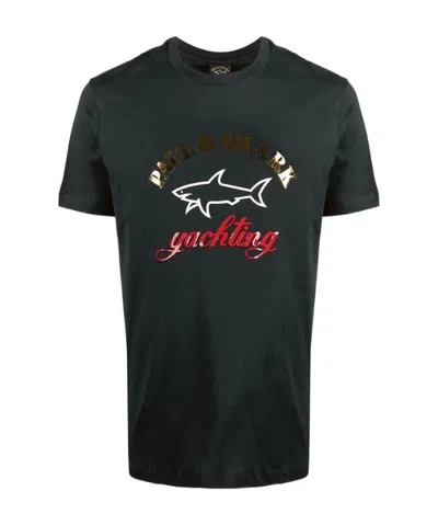 PAUL & SHARK ROUND-NECKED LOGO T-SHIRT