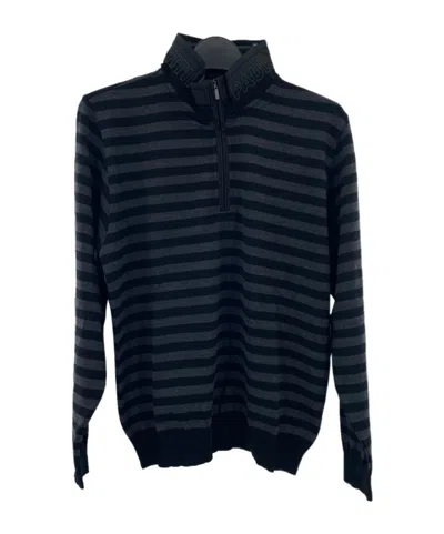 PAUL & SHARK STRIPED LONG-SLEEVED SWEATER