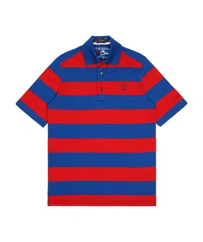 PAUL & SHARK STRIPED SHORT-SLEEVED POLO SHIRT