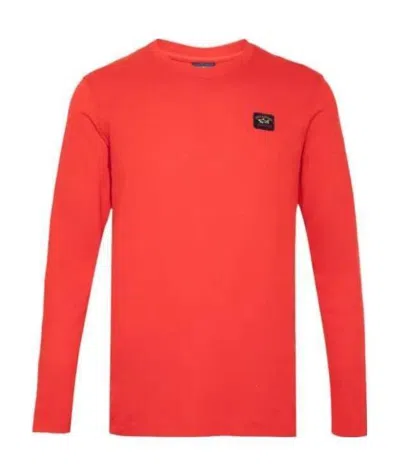 PAUL & SHARK T-SHIRT WITH ROUND NECK AND LONG SLEEVES