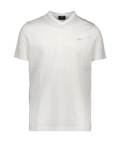 PAUL & SHARK V-COLLAR SHORT-SLEEVED T-SHIRT