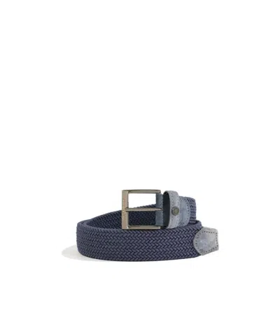 PAUL & SHARK WEAVING LOGO BELT