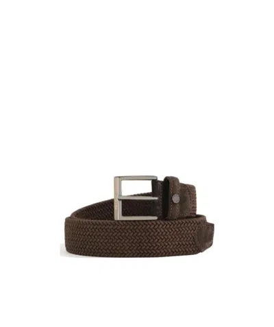 PAUL & SHARK WEAVING LOGO BELT