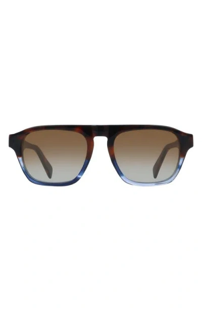 PAUL SMITH PAUL SMITH 54MM MODIFIED RECTANGULAR SUNGLASSES