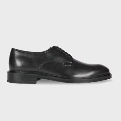 PAUL SMITH BLACK LEATHER 'MAGNUM' SHOES