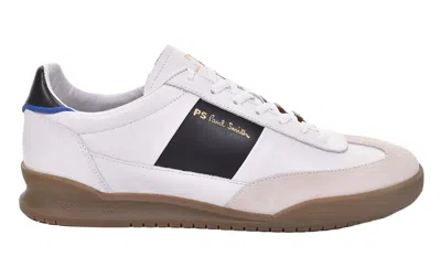 PAUL SMITH DOVER TRAINERS WHITE / BLACK SIDE PANEL
