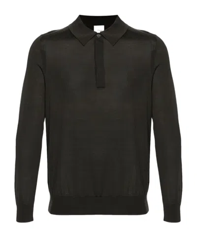 PAUL SMITH FINE-KNIT MERINO POLO SHIRT