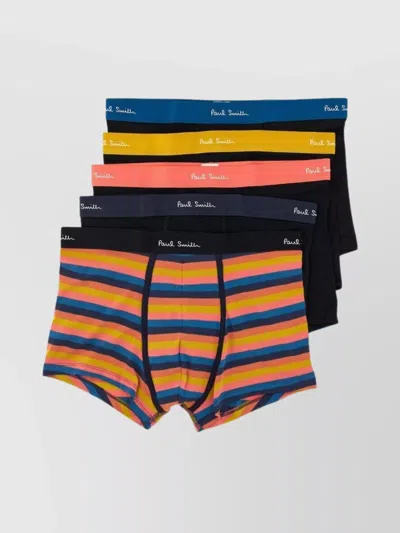 PAUL SMITH FIVE STRIPED BOXER SHORTS