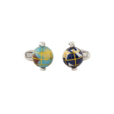 PAUL SMITH BOUTONS DE MANCHETTE GLOBES