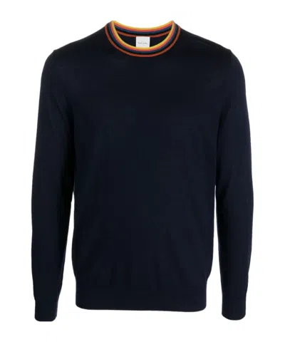 PAUL SMITH LONG-SLEEVED KNITTED SWEATER