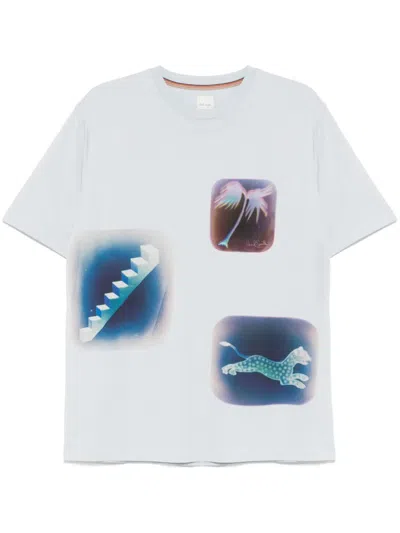 PAUL SMITH LUMIERE-PRINT T-SHIRT