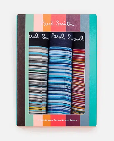 PAUL SMITH MEN TRUNK 3 PACK MIX SIGN