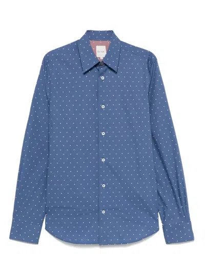 PAUL SMITH POLKA DOT-PRINT SHIRT