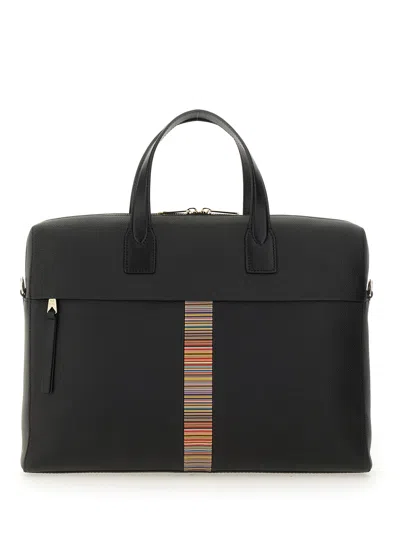 PAUL SMITH "SIGNATURE STRIPE" BAG