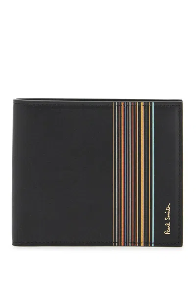 PAUL SMITH SIGNATURE STRIPE BLOCK WALLET