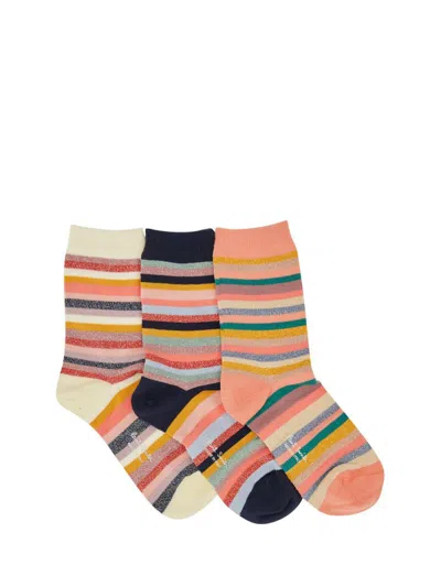 PAUL SMITH PAUL SMITH "SIGNATURE STRIPE" SOCKS SET OF 3 PAIRS