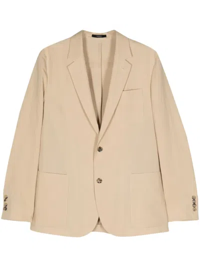 PAUL SMITH SINGLE-BREASTED LINEN BLAZER