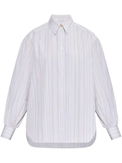 PAUL SMITH STRIPED COTTON SHIRT