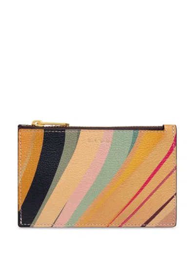 PAUL SMITH SWIRL ZIP PURSE