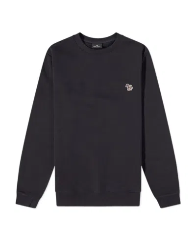 PAUL SMITH PS PAUL SMITH ZEBRA LOGO EMBROIDERED SWEATSHIRT