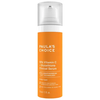 PAULA'S CHOICE 25% VITAMIN C + GLUTATHIONE CLINICAL SERUM 1 OZ / 30 ML