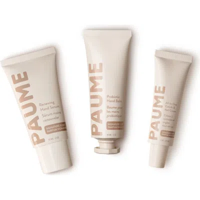 PAUME PAUME AGE DEFYING TRIO 3-PIECE HAND CARE KIT $94 VALUE