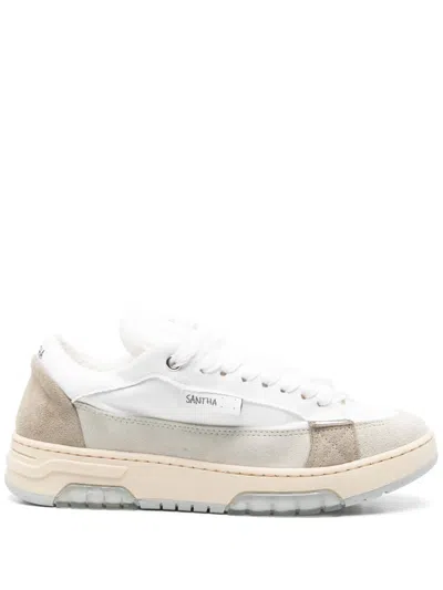 PAURA X SANTHA COLOUR-BLOCK SNEAKERS