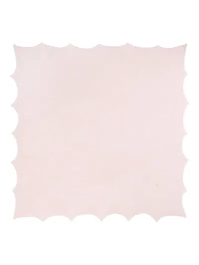 PAZ RODRIGUEZ SCALLOPED-EDGE KNITTED SCARF