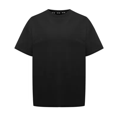 PCFG WOMEN DESTROYED LOGO TEE - BLACK
