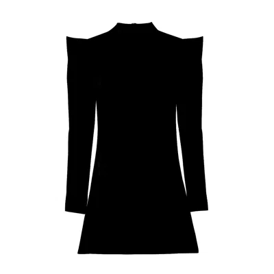 PCFG WOMEN'S SIN MINI PARTY DRESS - BLACK