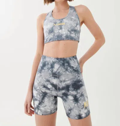 P.E NATION ASCEND SPORTS BRA IN DARK SHADOW