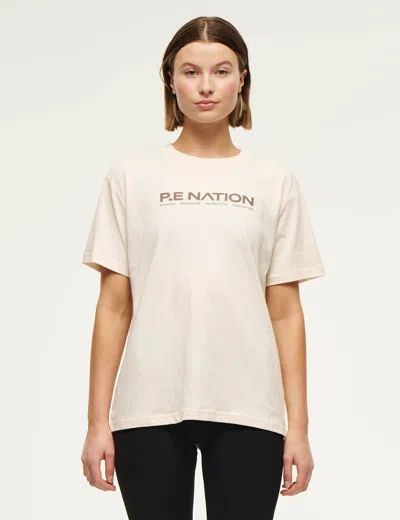 P.E NATION WOMEN'S AERO SHORT SLEEVE TEE