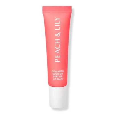 PEACH & LILY COLLAGEN CUSHION PEPTIDE LIP BALM - CLEAR