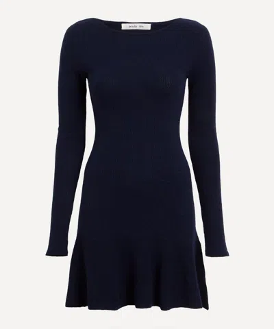 PEACHY DEN PEACHY DEN WOMEN'S CLAUDINE KNITTED MINI-DRESS