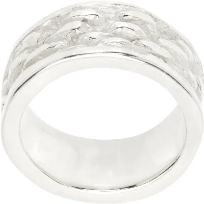 PEARLS BEFORE SWINE SILVER MURO RING