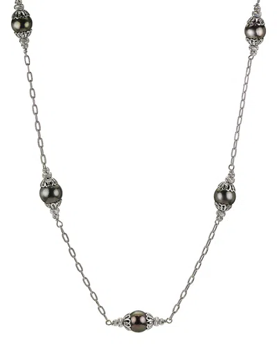 PEARLS IMPERIAL SILVER 10.5-11MM PEARL NECKLACE