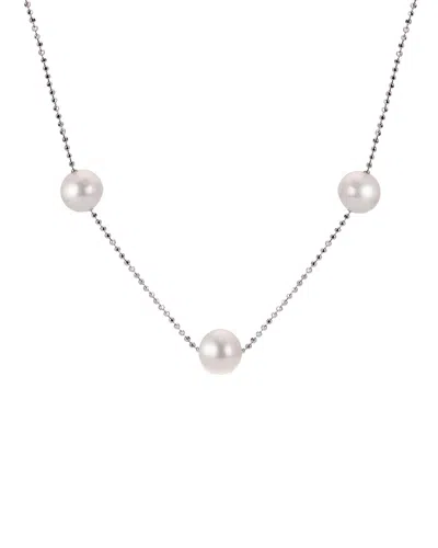 PEARLS IMPERIAL SILVER 7-7.5MM FRESHWATER PEARL NECKLACE