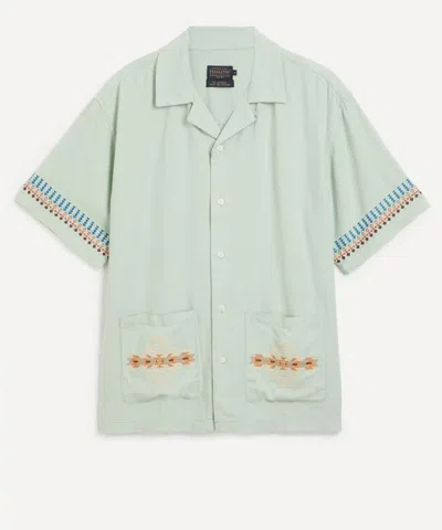 PENDLETON PENDLETON MENS RANCHO ARROYO CAMP COLLAR SHIRT