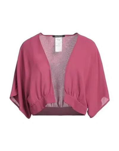 PENNYBLACK PENNYBLACK WOMAN SHRUG MAUVE SIZE 10 POLYESTER