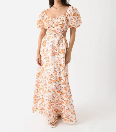 PEONY FOREVER MAXI DRESS IN SWEET NOTHINGS