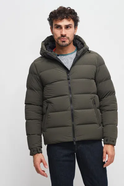 PEOPLE OF SHIBUYA JACKETS AND JACKETS MAN PEOPLE OF SHIBUYA ABAKA PM786 SHORT JACKET 899 GREEN